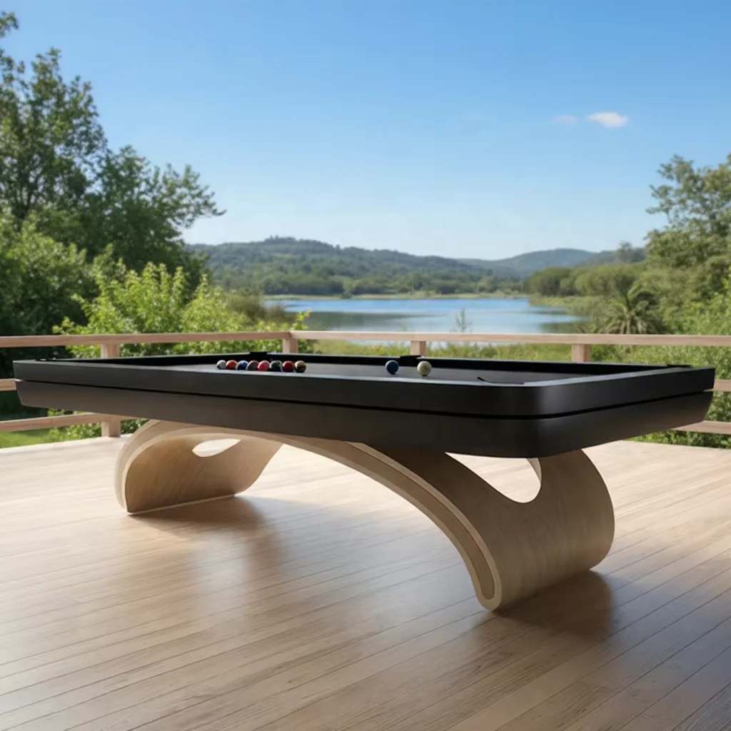 Pool Table With Ten… - image