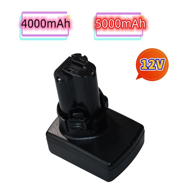 마키타 BL1013 TD090D TD090DW LCT203W LCT204 194550-6 BL1014 L50 용 리튬 배터리, 12V, 4000mAh, 5000mAh