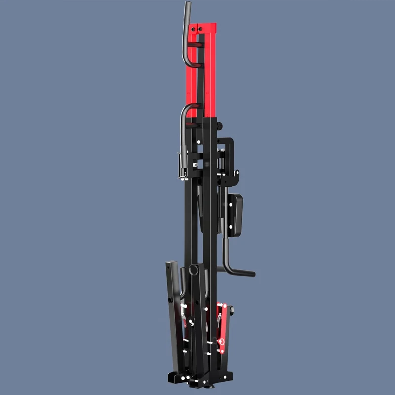 Pull Up Bar Station, Multi-Function Adjustable Height Foldable Dip Station, Heavy Duty Strength Training Fitness Equipment