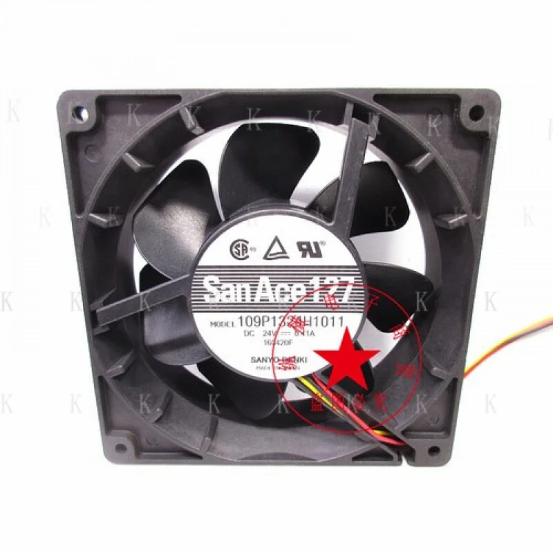 

C FOR Sanyo 109P1324h1011 12738 130*130*38mm 24V inverter cooling fan