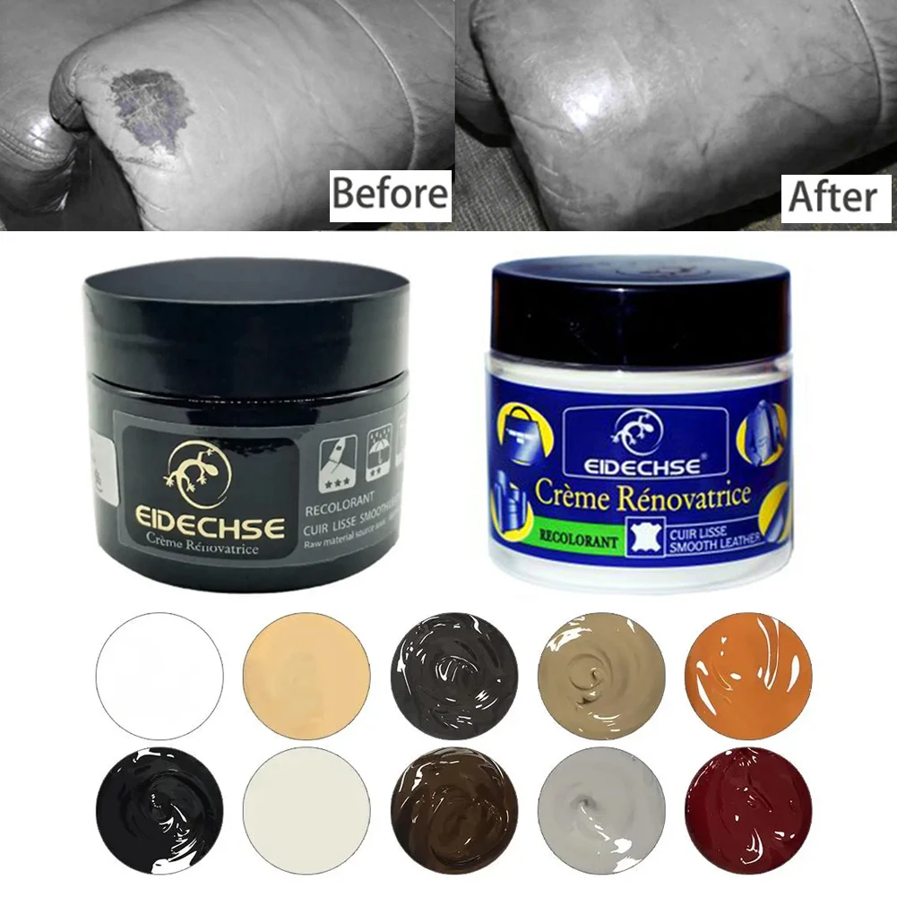 Car Care Liquid Leather Repair Kit Auto Complementary Color Paste Car Seat Sofa Coat Hole Scratch Cracks Restoration Drop Ship