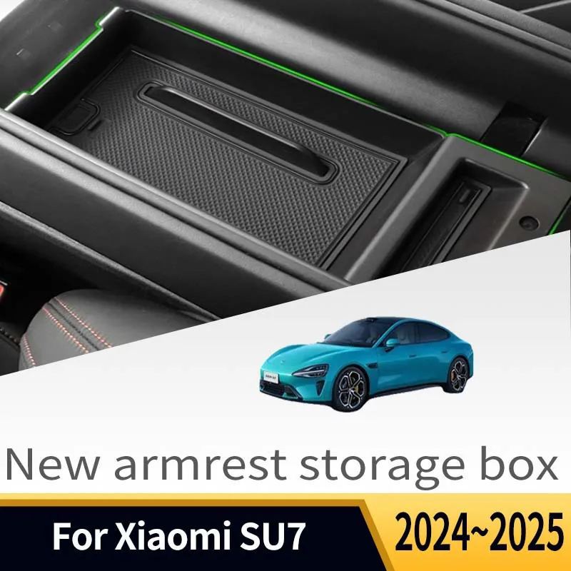 

Auto Parts Suitable For Xiaomi SU7 MS11 2024~2025 Car Central Control Armrest Box Storage Box Multifunctional Accessories Tools