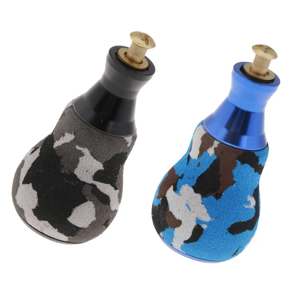 Lightweight EVA Gourd Shape Handle Knob Grips for S/D/A Reels