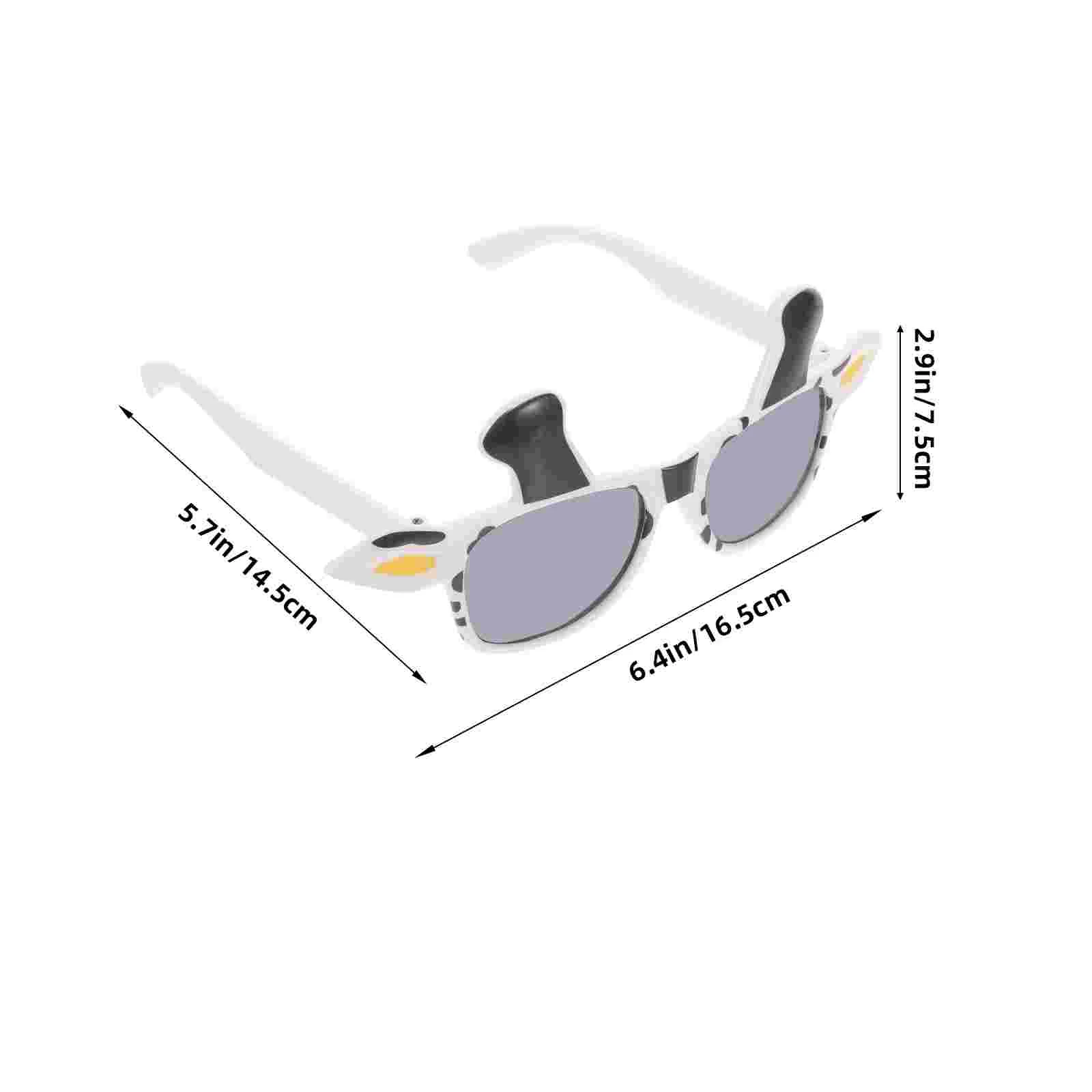 Disfraz de gafas de vaca, gafas divertidas, regalo para niños, accesorios de Cosplay, gafas de sol, juguete decorativo