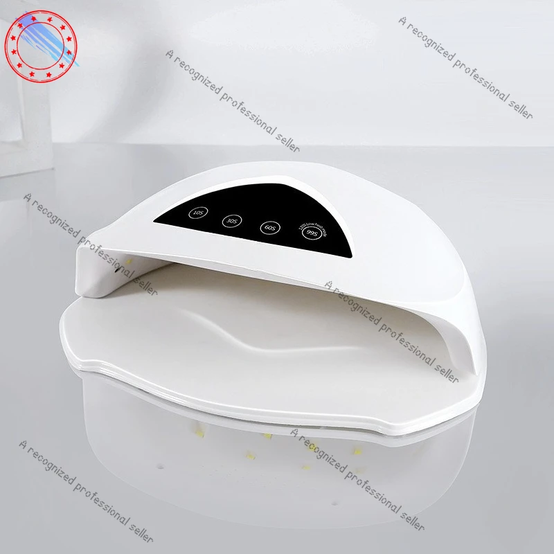 

Двухручный маникюрный светильник 72 Вт, светодиодный индукционный быстросохнущий аппарат для фототерапии, светильник для ногтей, лампа для выпечки маникюра