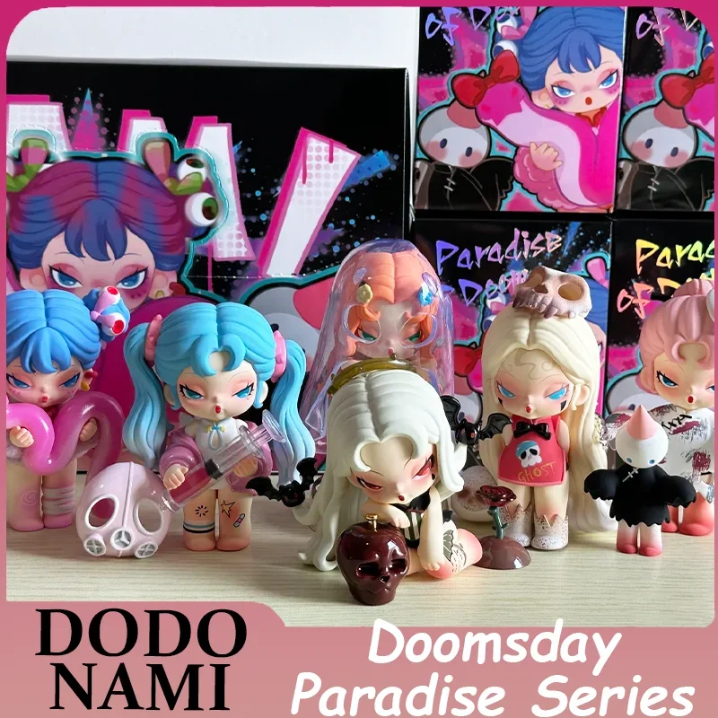 

DODO NAMI End of Paradise Series Blind Box Dark Theme Collectible Figurine Trendy Toy for Handcraft Black Gift for Girls