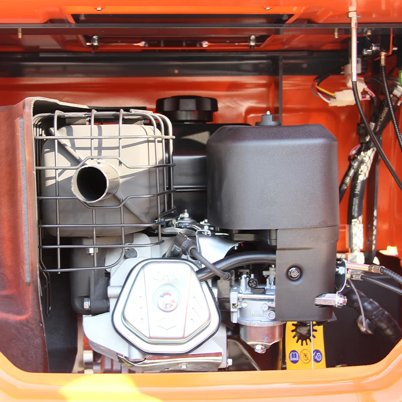 Minipescavatore personalizzato, 2000 libbre, 13,5 cavalli, l'attrezzatura ausiliaria idraulica può essere aggiunta, disponibile in stock negli Stati Uniti