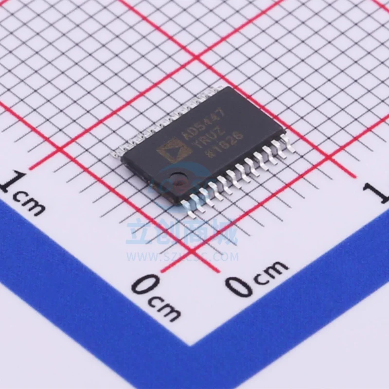 

10PCS AD5447YRUZ AD5447YRU AD5447 IC DAC 12BIT A-OUT 24TSSOP