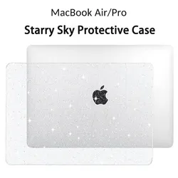 Glitter Bling Laptop Case For MacBook Air 13 M1 A2337 2022 Air 13.6 M2 A2681 Pro 13 A2338 Case Cover Accessories