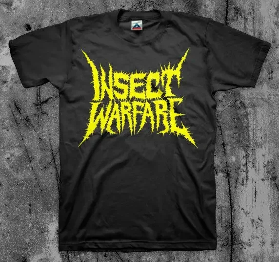 Insect Warfare 'Yellow Logo' T Shirt