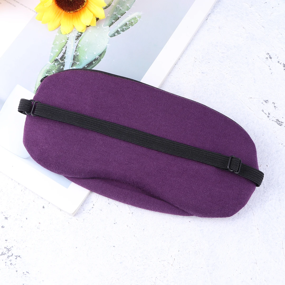 

Usb Hot Compress Sleep Cover For Steam Eye Mask Cover Dry Eye Fatigue Purple