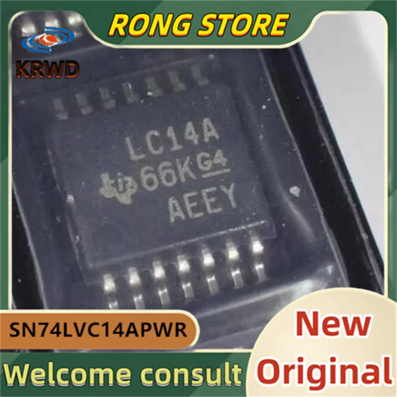 

50PCS LC14A New original SN74LVC14APWR SN74LVC14 74LVC14A TSSOP14
