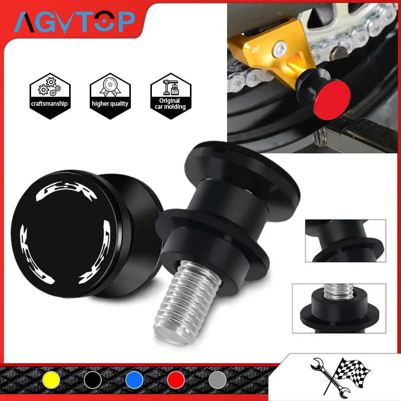 

2024 Accessories For GSR750 GSR600 GSR400 Motorcycle Swing Arm Spools Slider Stand Screws CNC swingarm Stand gsr750 gsr600