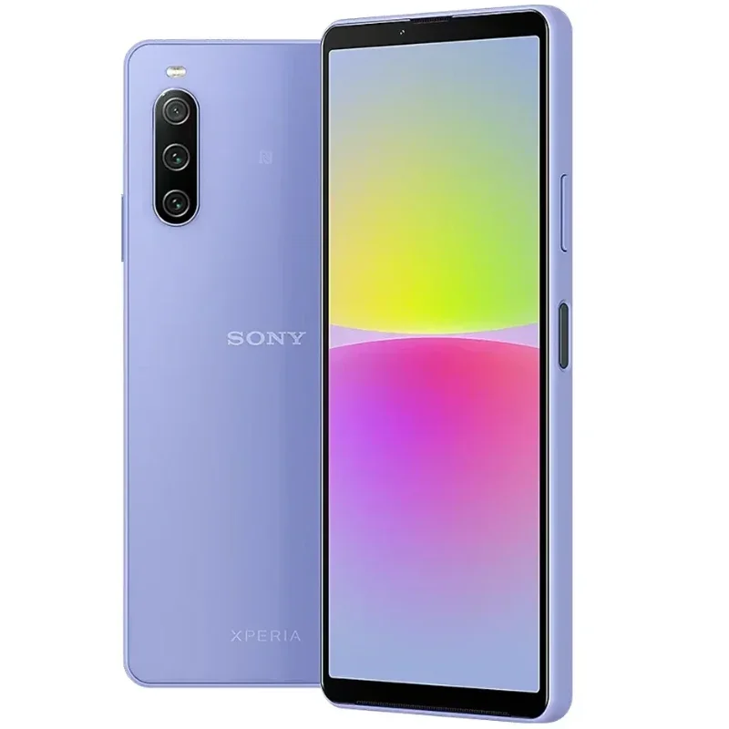 هاتف Sony Xperia 10 IV 6.0 بوصة 5G Snapdragon 695 6GB RAM 128GB ROM النسخة اليابانية OLED بصمة NFC 10vi الأصلي 5G هاتف أندرويد