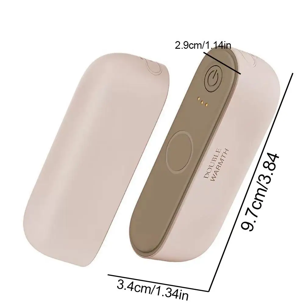 2 In 1 Magnetic Hand Warmer Electric Hand Warmer Fast Heating Mini Hand Warmer Heater Portable Hand Heater For Women Men Kids ﻿