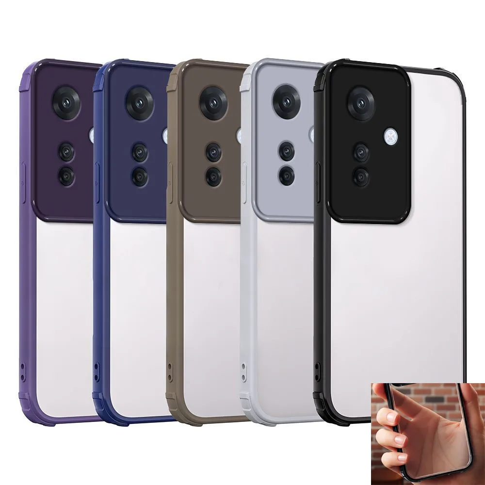 Für OPPO Reno11 F Fall Oppo Reno 11F Telefon Fall oppo F25 Pro Abdeckung Anti-drop schutz Stoßfest Harte acryl zurück abdeckung