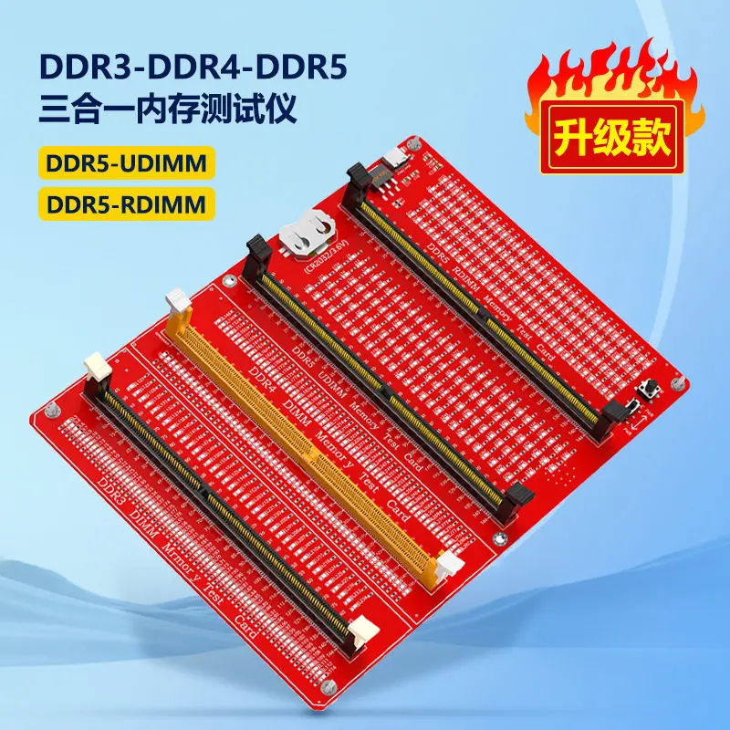 AAAA DDR3-DDR4-DDR5 Memory Strip Tester, 3 in 1 Memory Strip Tester