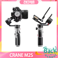 ZHIYUN CRANE M2S 3-Axis Handheld Camera Gimbal Stabilizer Compatible with Sony Fuji Nikon DSLR Mirrorless Camera