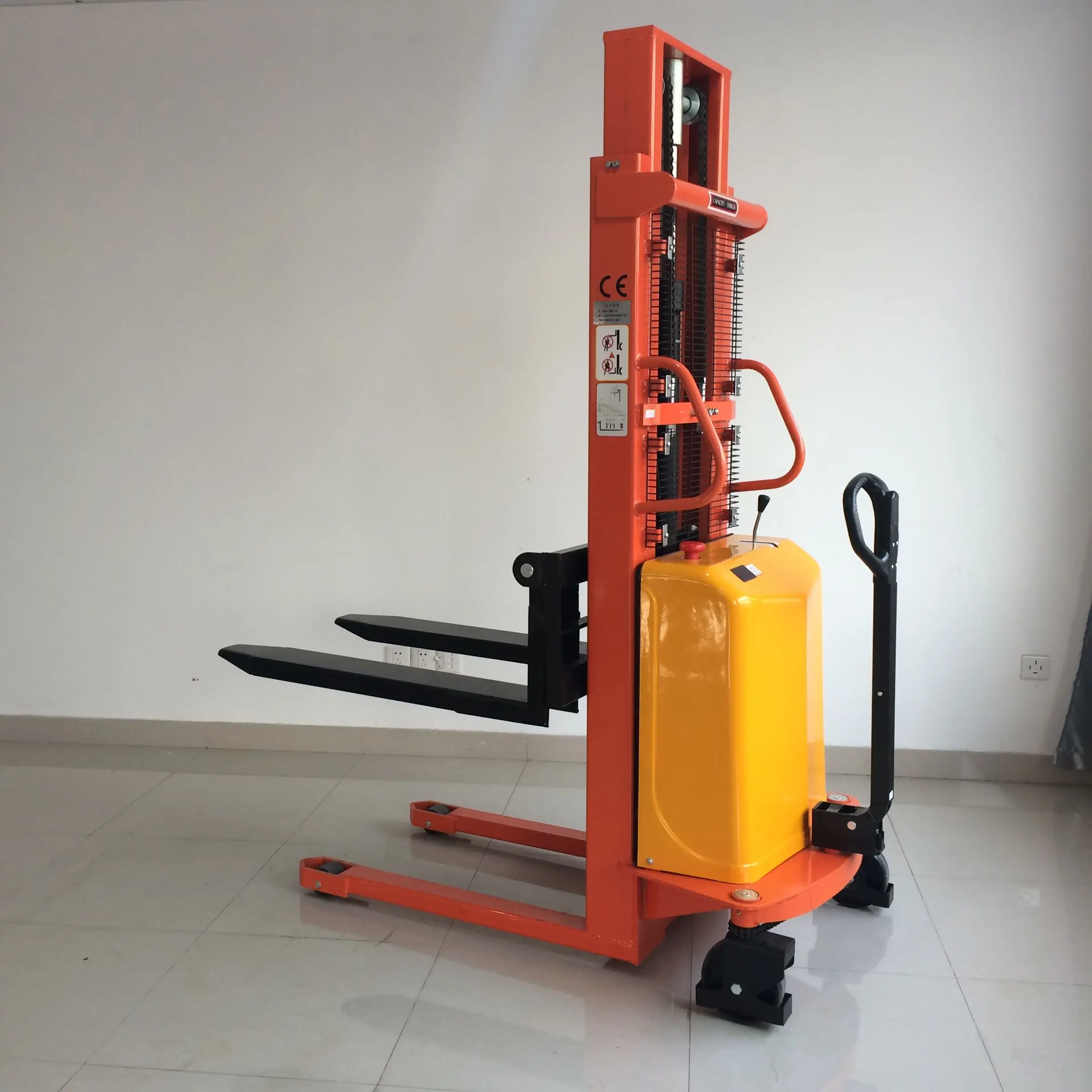 Autoelevadores Gerbeur Electrique Semi Electric Stacker Forklift Truck