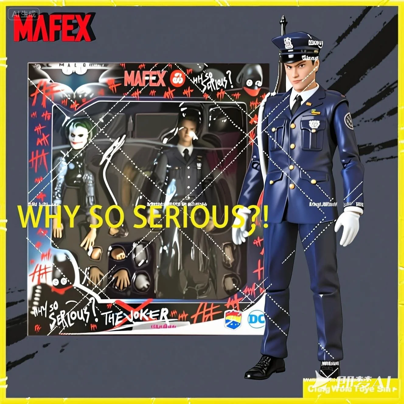 

100% Original Medicom MAFEX 062 MAFEX THE JOKER THE DARK KNIGHT Anime Collection Figures Model Toys In Stock