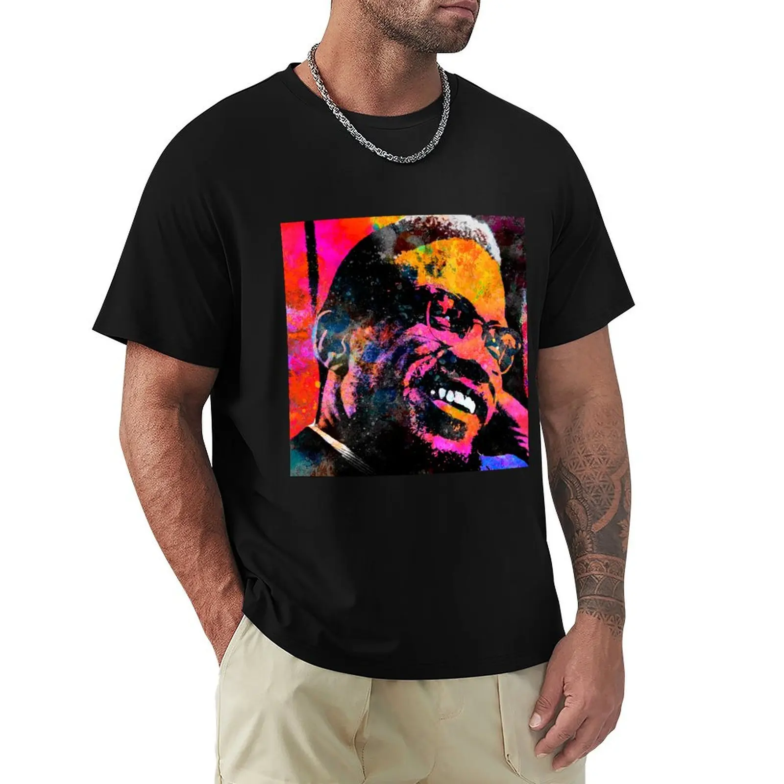 

Malcolm X Colours T-Shirt Casual Pattern Print Tee Shirt