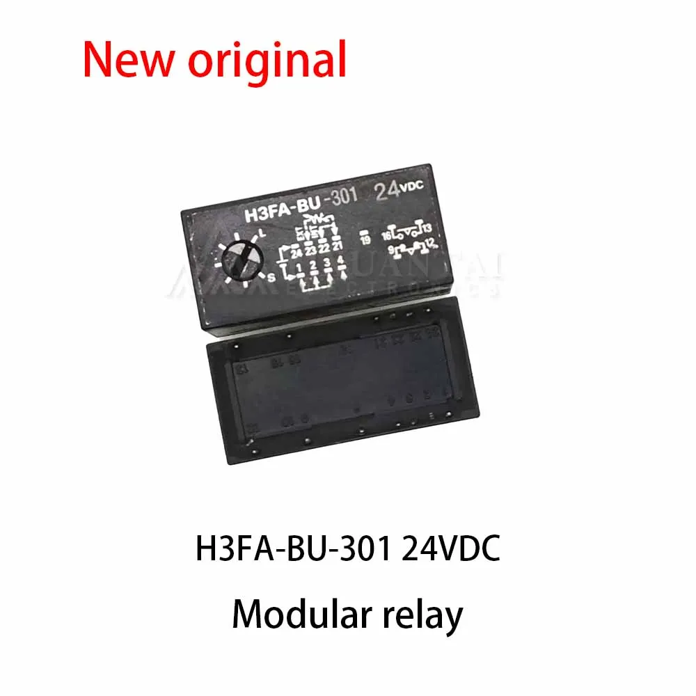 (1pcs) 100% New relay H3FA-BU-301 24VDC 13-pin module relay