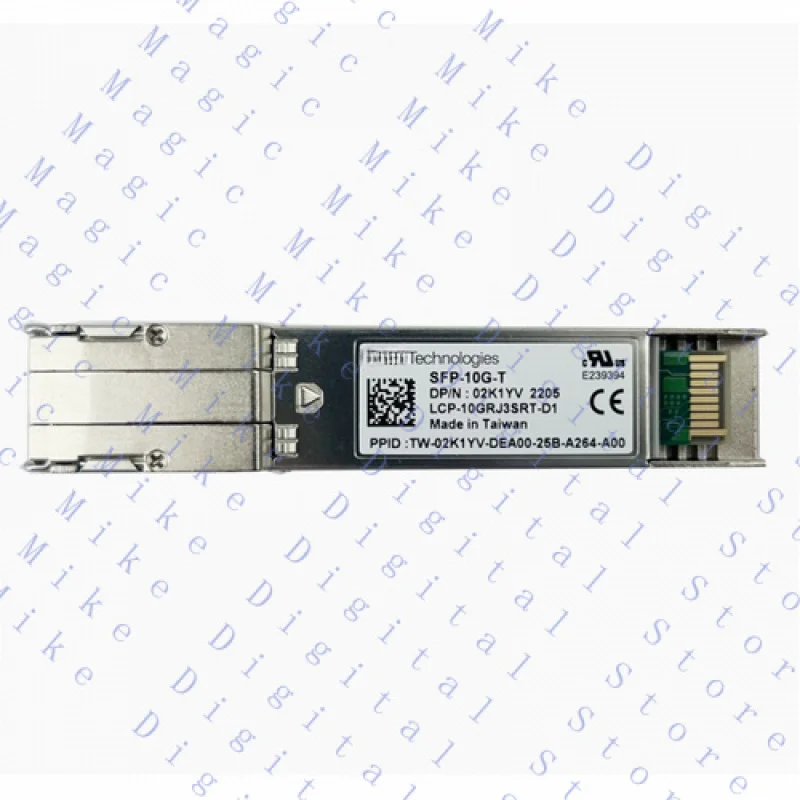 H  FOR Dell Ten Gigabit Optical Transceiver SFP-10G-T 02K1YV 2K1YV