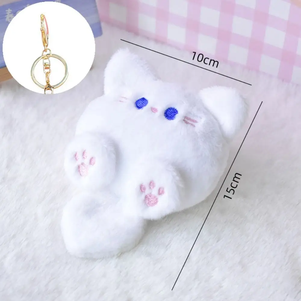 

Bag Accessories Diy Plush Animal Keychain Fashion Kawaii Little Cat Doll Pendant Creative Bag Pendant