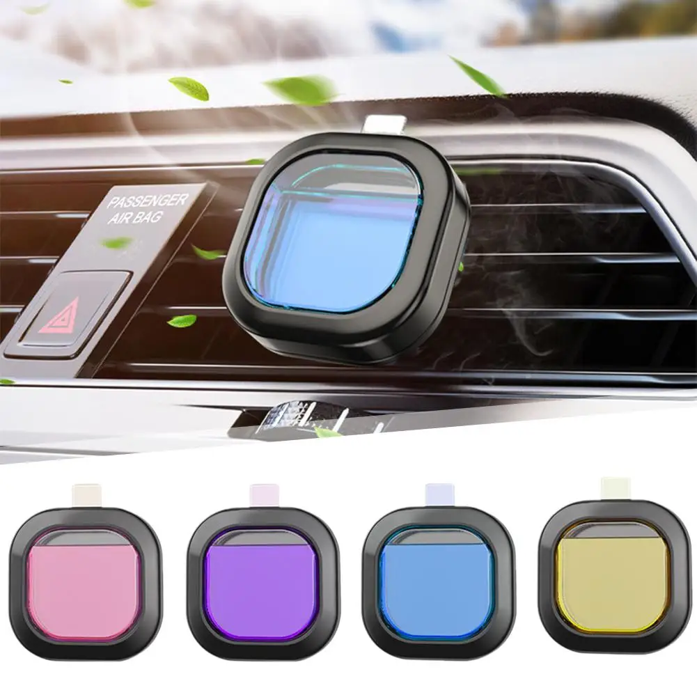 Long-Lasting Car Air Freshener Vent Clip Essential Oil Scented Odor Eliminator 0.14oz Alcohol-Free Fragrance for Fresh Car Smell