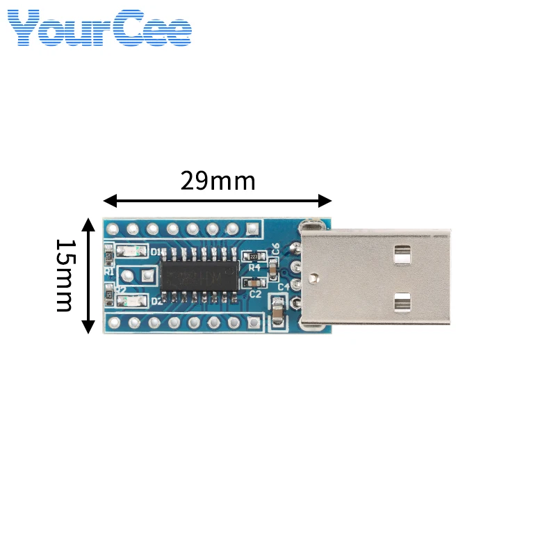 CH551 CH552 Development Core System Board USB Communication 51 Single Chip Microcomputer Module