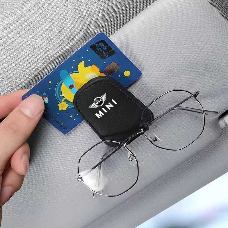 سيارة الشمس قناع نظارات كليب تذكرة بطاقة تخزين المشبك اكسسوارات لميني JCW كابريو كوبر كونتري مان Aceman كلوبمان كوبيه بيس #4