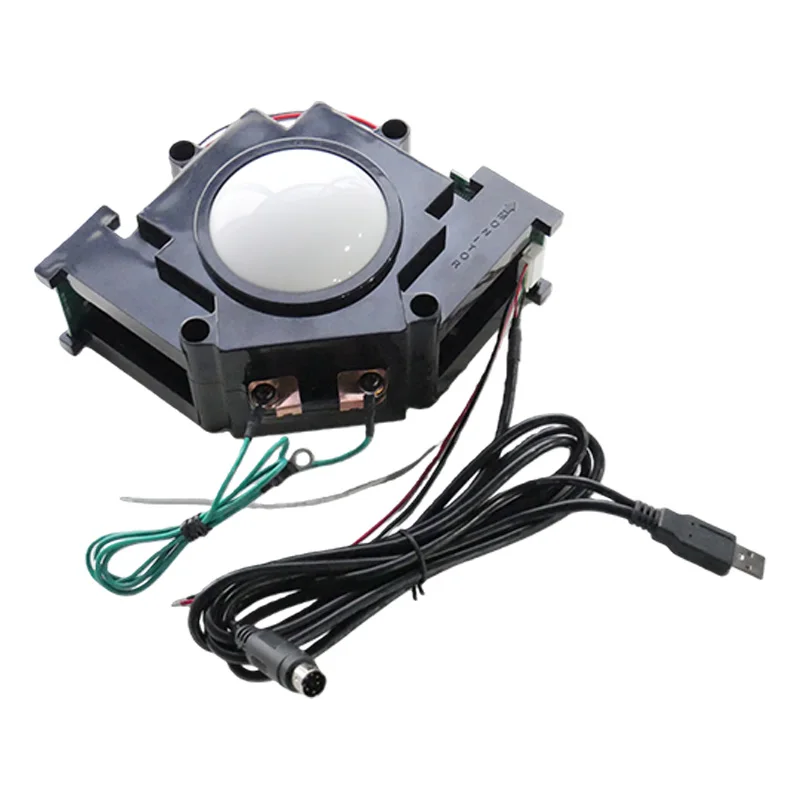 3-inch Tracking Ball White High Lip Trackball assembly for Golden Tee Arcade Accessories,Deliver Ultimate Performance