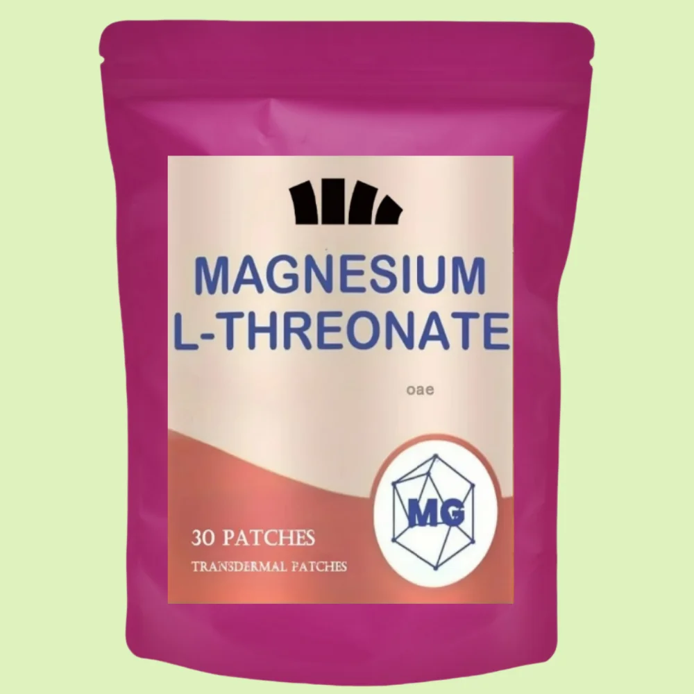30 Patches Magnesium L-threonate With Vitamin C,vitamin D3 Transdermal Patches
