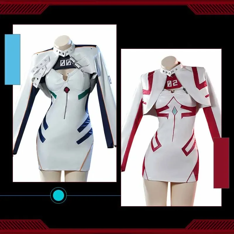 2025 Asuka Langley Soryu Cosplay Costumes Ayanami Rei Anime EVA Girls Halloween Carnival Party Dressing For Women