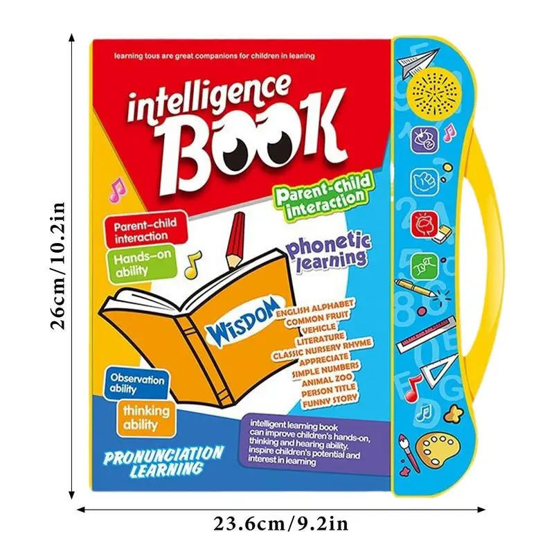 Electronic Sound Talking Book Educational Toy Kids English/Vietnamese Language Reading Machines Intelligence Book For Preschool