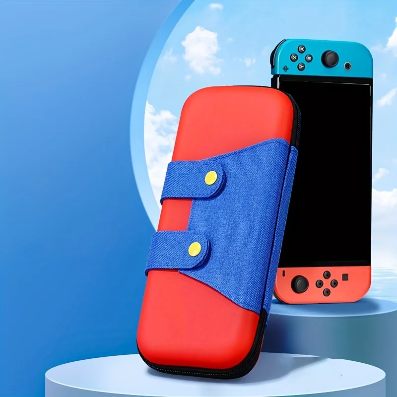 

Suitable for NS console storage bag, red and blue storage bag, EVA material anti-falling, used for organic light-emitting diode