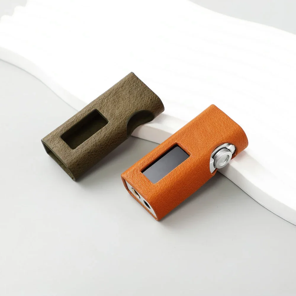 Couro genuíno Shell protetora para ibasso DC07 Pro, Skin Case, Capa Bag