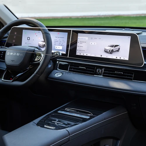 Protector de vidrio templado para OMODA E5 2024 2025, navegación para coche, instrumento de tablero de infotación de 12,3 pulgadas, accesorios OMODA E5