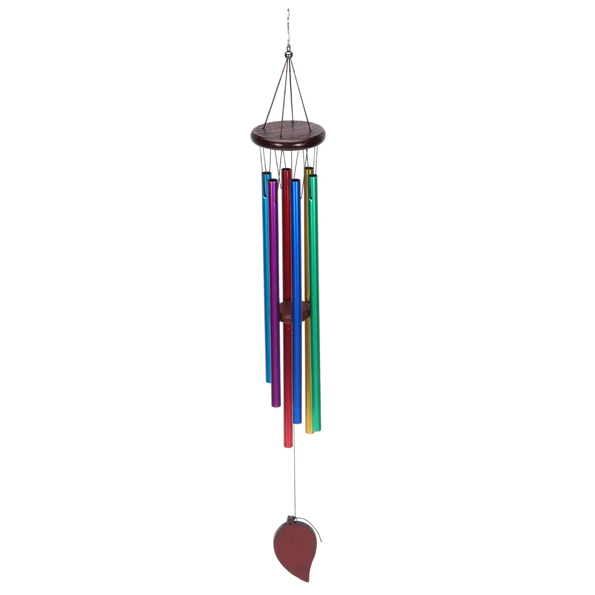 

Six-Color Aluminum Tube Wind Chimes Metal Wind-Bell Decoration For Home Office Garden Indoor Outdoor Relaxation Gift Pendants