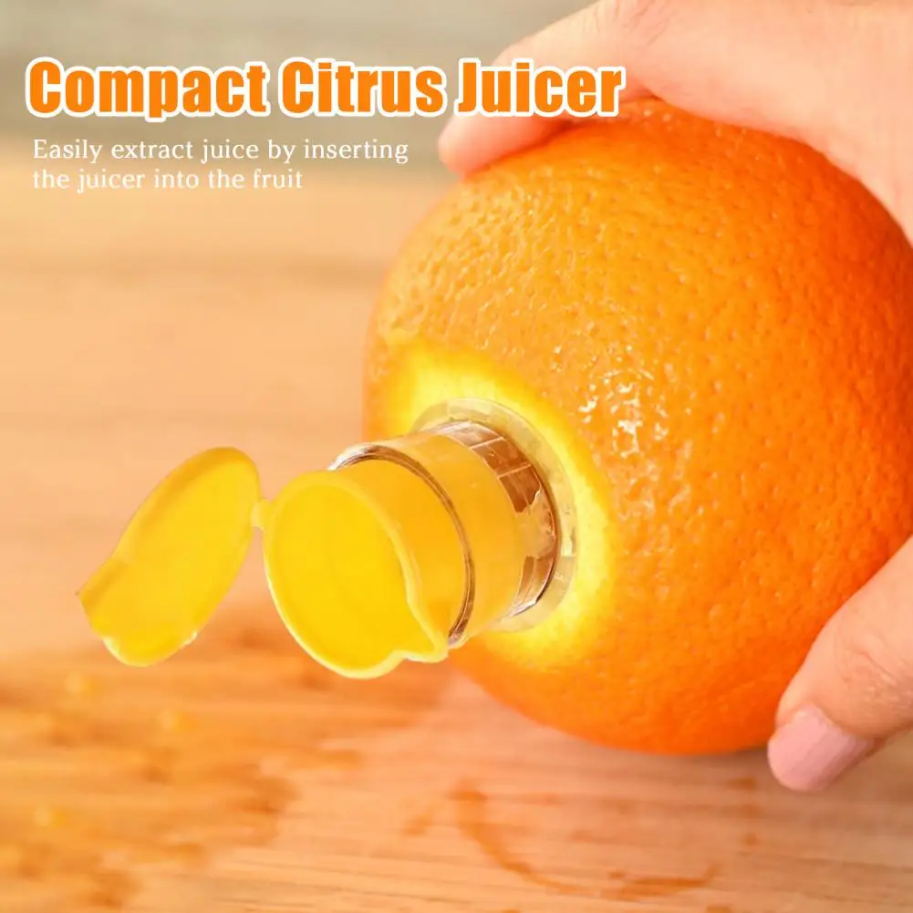 Fruit Juice Maker Plastic Juicer Handy Mini Squeezer for Easy Citrus Juicing Fruit Juicer for Beverages Cocktails for Juice