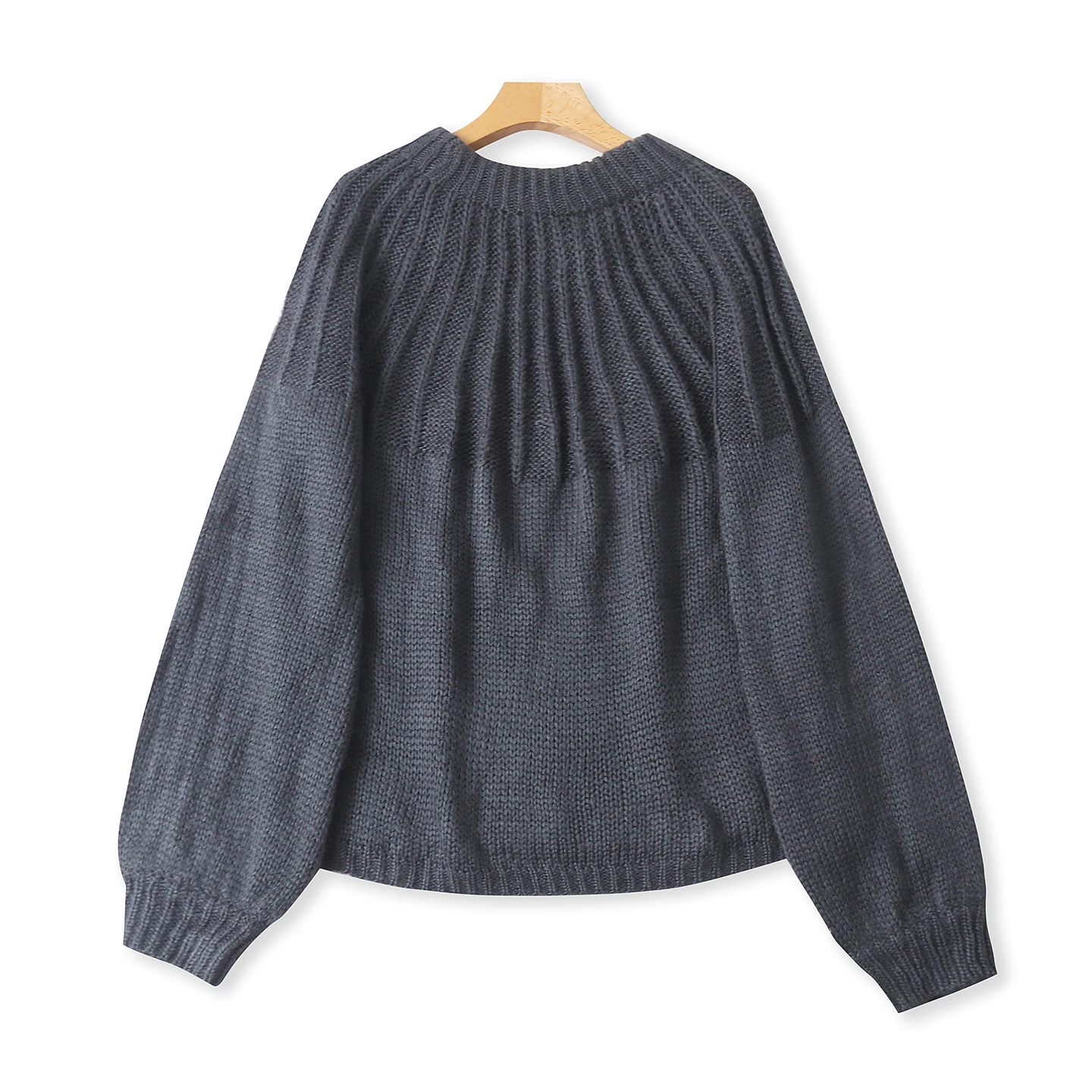

Faionable Bal Long Sve round Ne Pullover Sweater Spring Autumn New Sle Women's Loose Fit Comfortable Knitwear