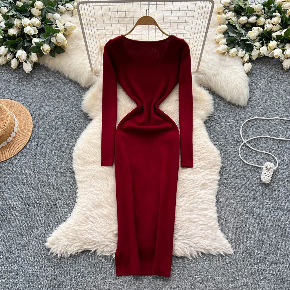 Chic vintage strass collo quadrato sottile elegante fata moda coreana Boho vestito estivo abbigliamento donna