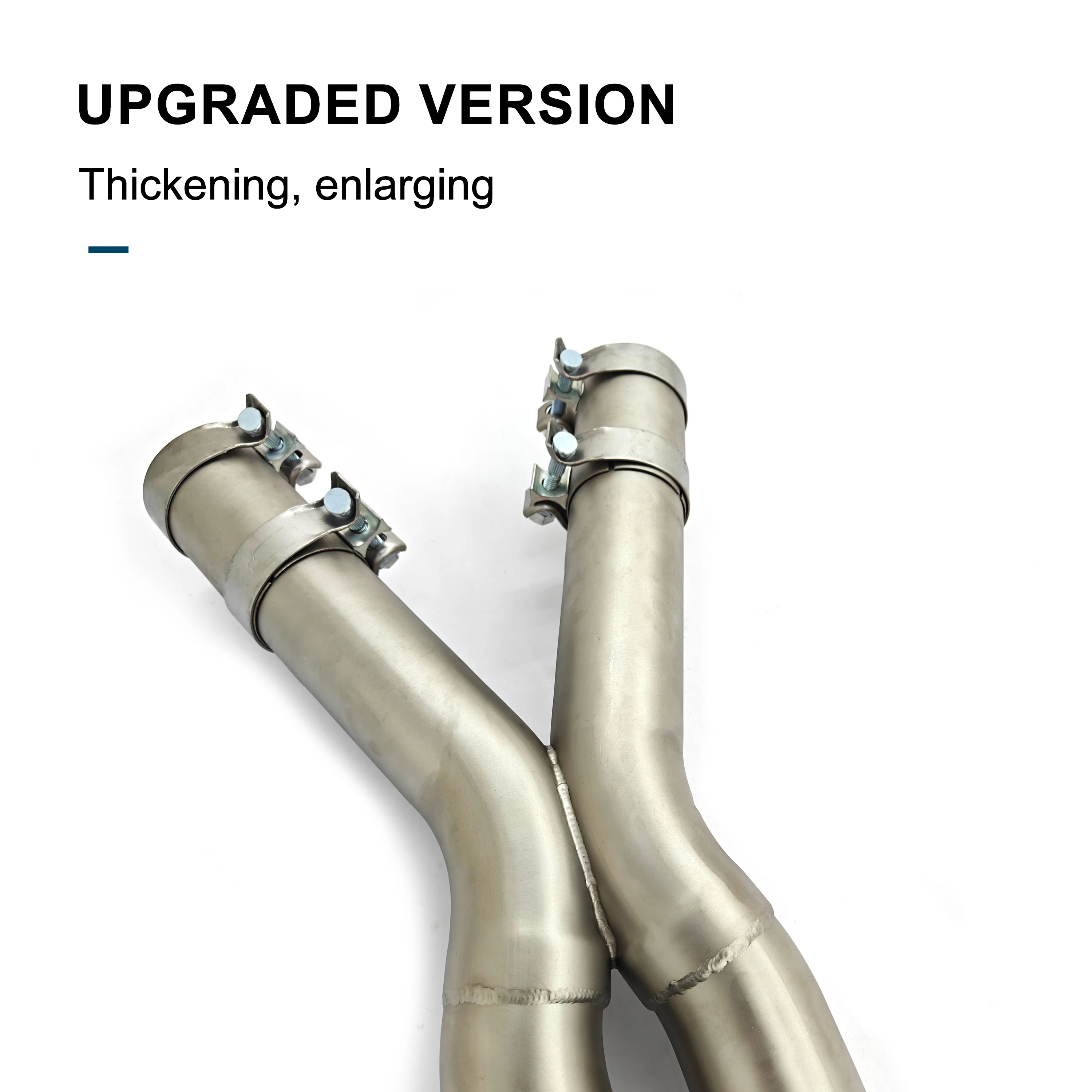 CBNT لسيارات BMW M3 M4 G80 G81 G82 G83 S58 3.0T Midpipe GT4 نمط أنابيب العادم تصميم جديد جودة عالية SS304 العادم الأوسط