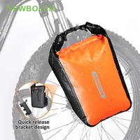 NEWBOLER Bicycle Bag 10L Large Capacity Waterproof Electric Hunting Bike Bag Bike Quick Release Fork Bag Bike Rear Seat Bag
