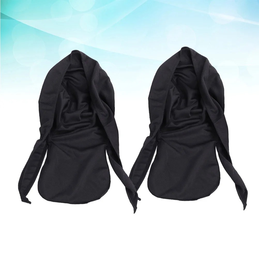 

2PCS Sports Riding Cap Quick-dry Breathable -Dry Head Wrap Cap Protection Outdoor Cycling Turban Head Wrap