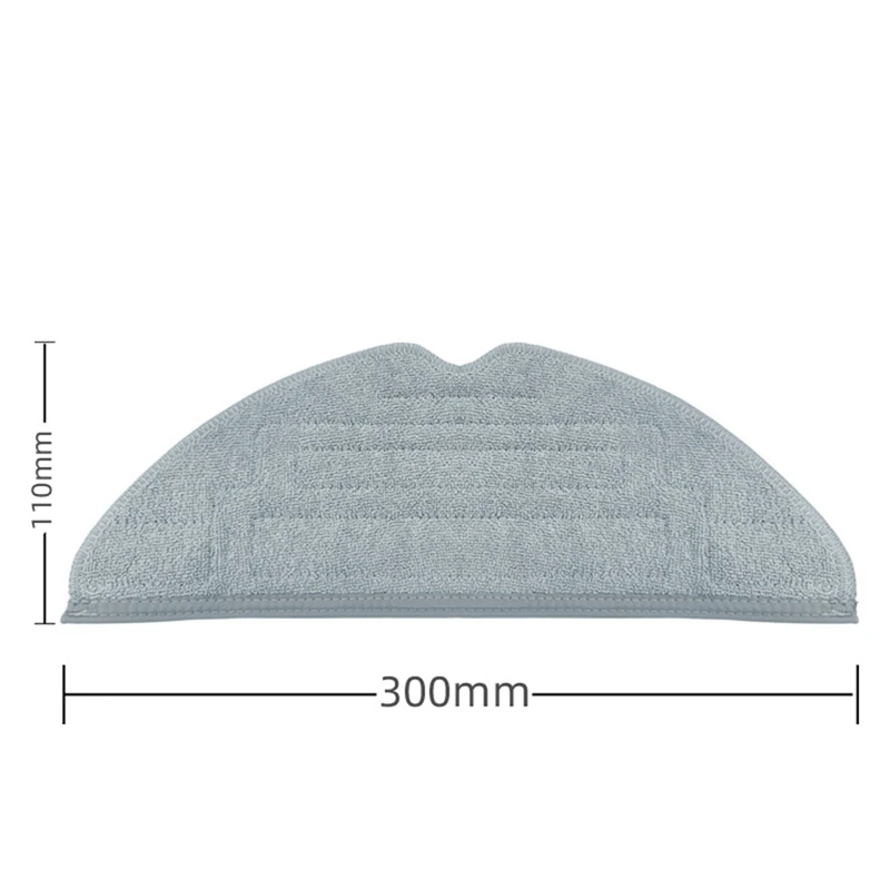 8 Uds fregona para Roborock cepillo de limpieza de alta velocidad para S7 Maxv Ultra y S8 Pro Ultra Accesorios