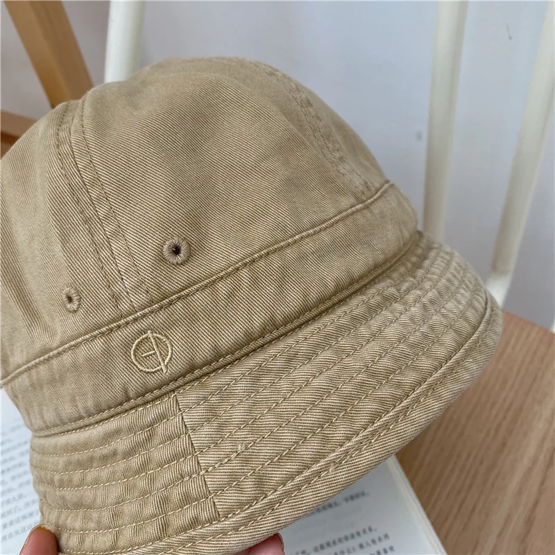 Autumn Men\'s Cowboy Bucket Hat Casual Cotton Fisherman Hat Female Korean Version Unisex Bell Shape INS Panama Jeans Hats Male