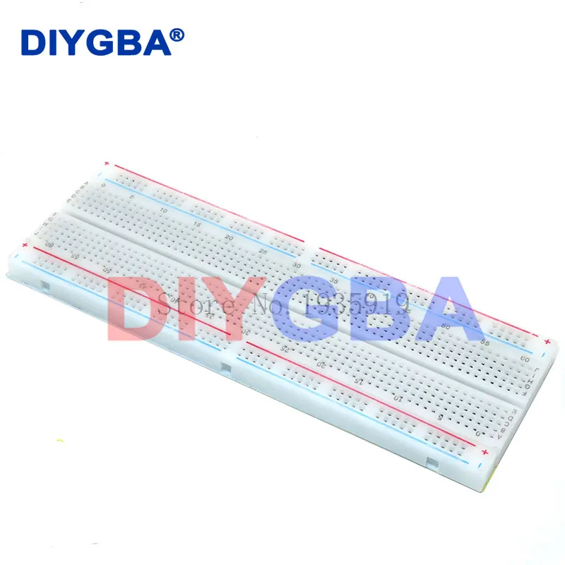 10pcs Breadboard 830 Point Solderless PCB Bread Board MB-102 MB102 Test Develop DIY for arduino