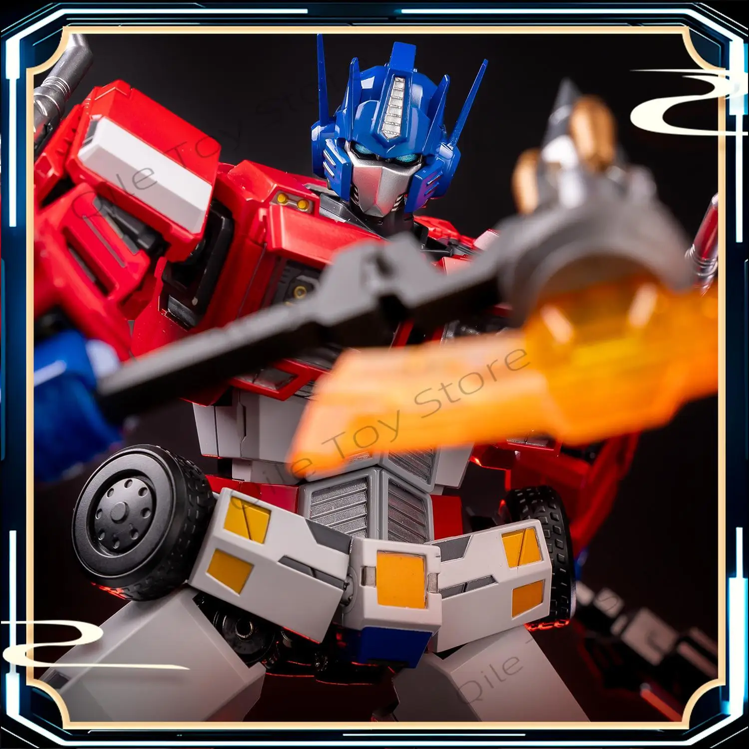 متوفر في المخزون Unix Square × Qianzhiren ألعاب متحولة OP Commander Autobot نموذج مجموعة شخصيات الحركة هدية #2