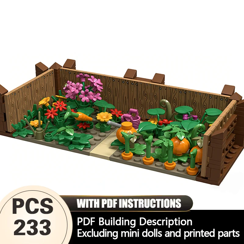 

Creators Plant Series Model MOC Building Bricks Garden Diorama Modular Technology Gifts Holiday Assemble Children Toys Suit